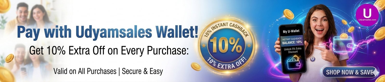 🎉 Pay via Wallet & Get 5% Instant Discount on All Products! 💰