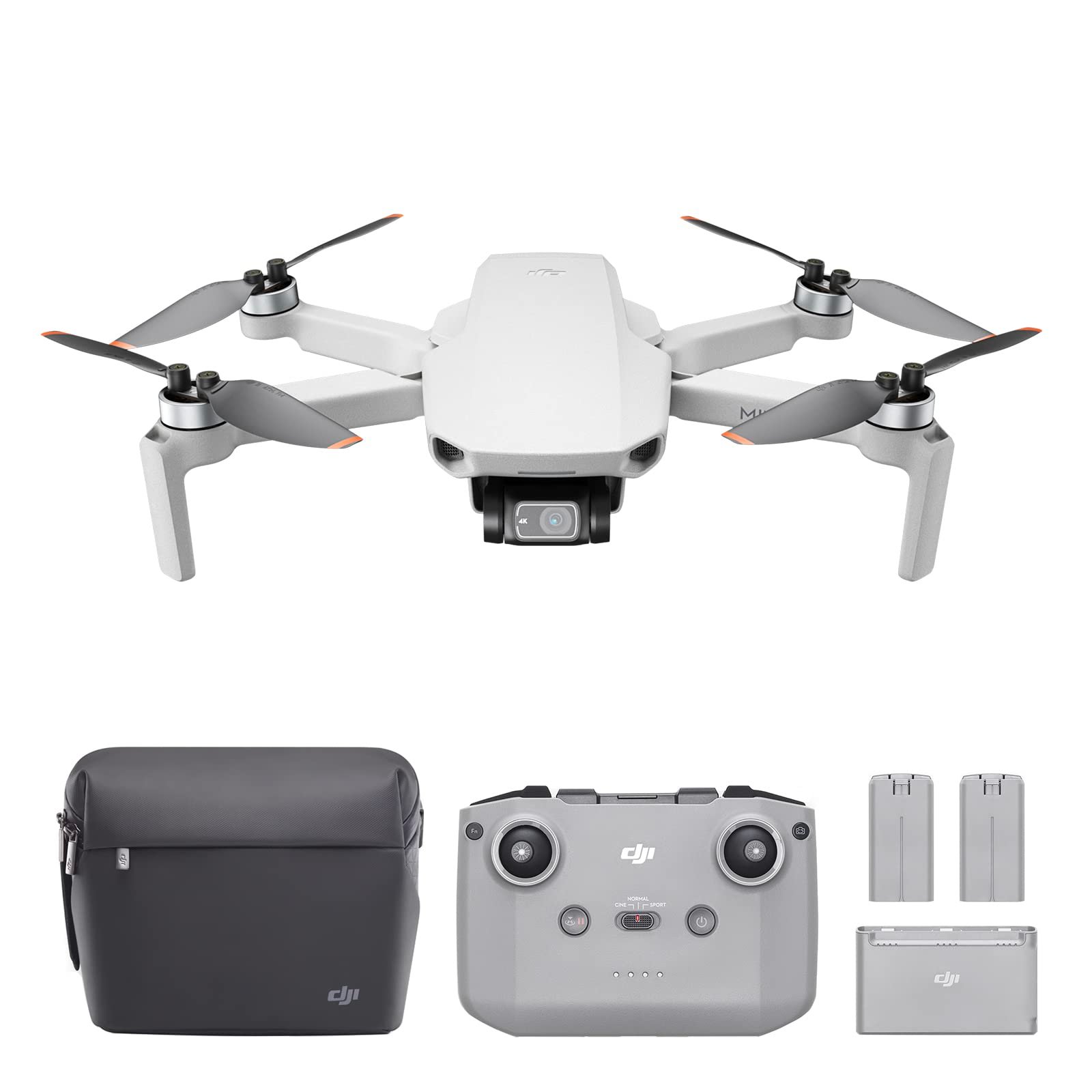 DJI Mini 2 SE Fly More Combo Drone Camera | Lightweight Foldable GPS Drone with Intelligent Flight Features & Accessories