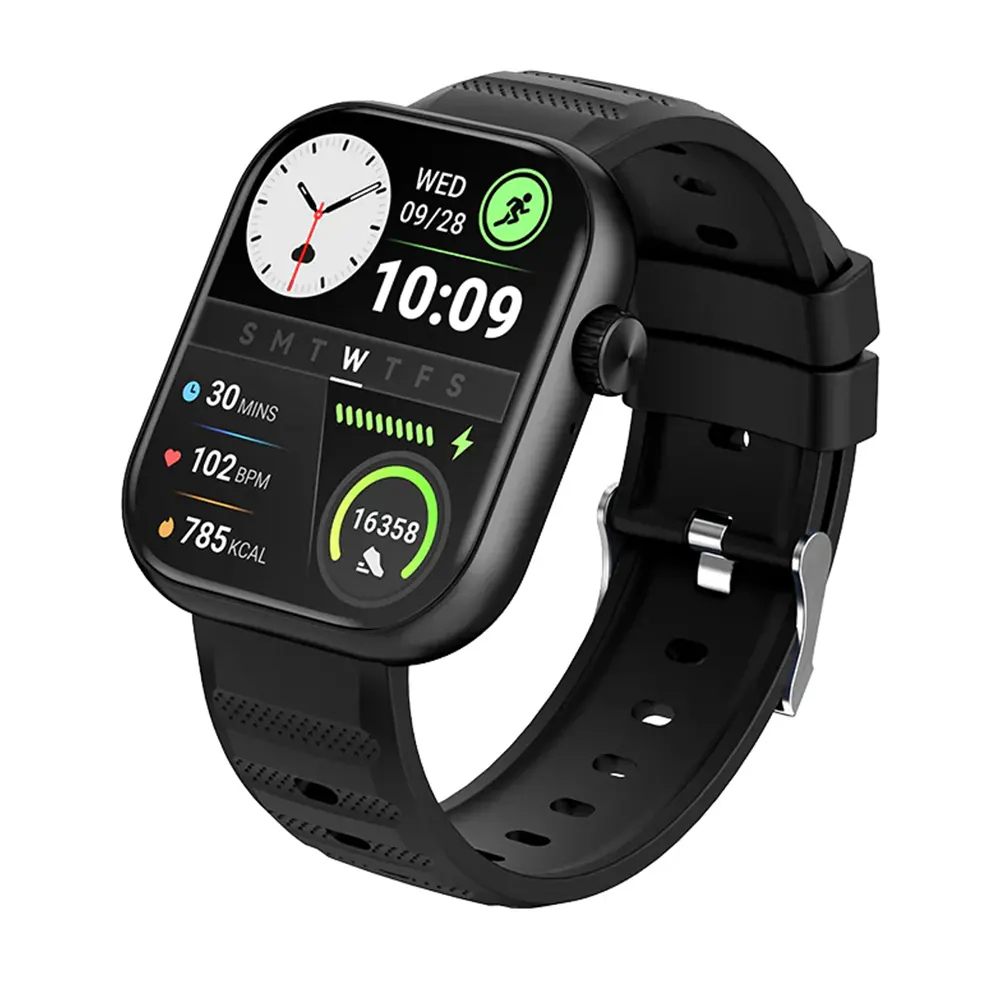 itel Alpha Edge Smartwatch ISW-O20 | Stylish Smart Watch with Advanced Features, Fitness Tracking, Smart Notifications & Comfortable Design