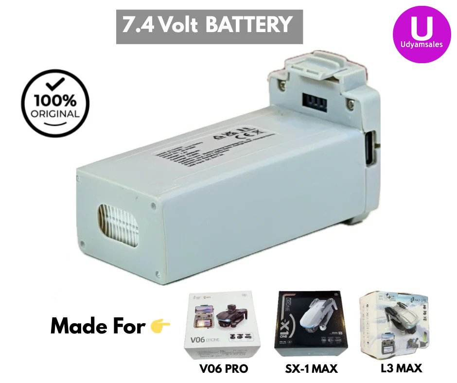 L3 Max DRone & SX-1 MAX & V06 Pro Drone 100% Original Battry |