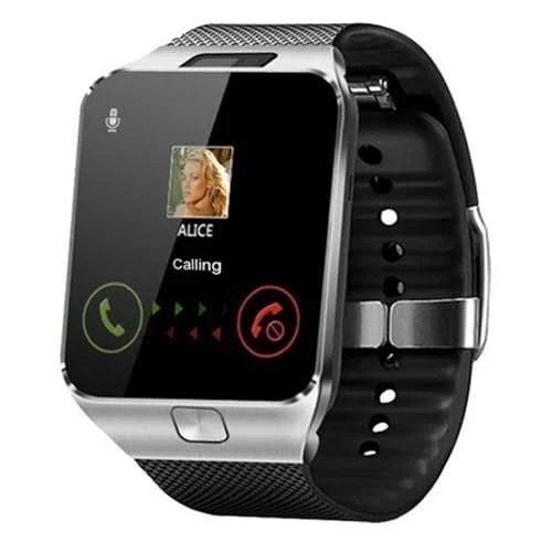 Sainatel DZ09 4G SIM Smart Watch with Bluetooth, Camera, Calling & Touch Screen (Premium)